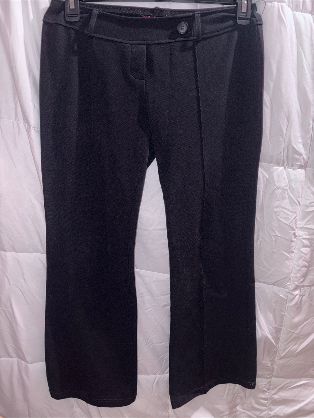 Joe Benbasset Women's Black Wide-Leg Trousers